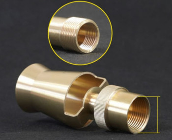 Menara Es Kuningan 2 Inch DN50 Dancing Fountain Nozzles