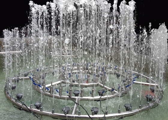 Aliran Air 18m3/H Dancing Fountain Nozzles Desain Grafis