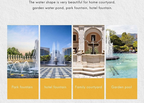 8m3/h Dancing Fountain Nozel Menara Es Kepala Semprotan Air Mancur