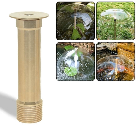 1.5psi DN25 Water Bell Fountain Nozzle Jet Aliran Air 22gpm