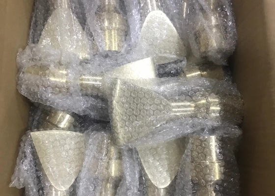 14.5psi Nozel Air Mancur Menari 1 "Kuningan Arah yang Dapat Disesuaikan Kipas Air Mancur Nozzle Jet