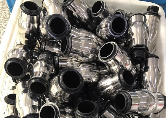 SS Dan Nozzle Air Mancur Berbusa Plastik 120kpa 2.5m Tampilan Air Semprot Tinggi