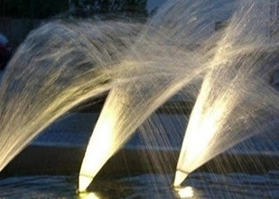 Chromplate Phoenix Tale Fountain Jet 1.5" Kuningan 150Kpa