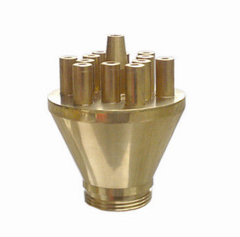 1.5 "2.5" Kuningan Berkonsentrasi Menembak Air Mancur Jet Nozzle Semprot Kepala