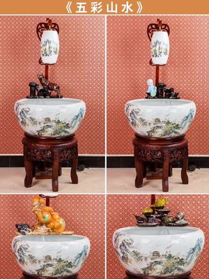 Ceramic 230mm Koi Fish Bowl